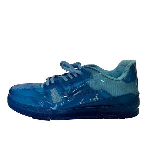 Louis Vuitton trainer blue transparent size-14 - Picture 3 of 9